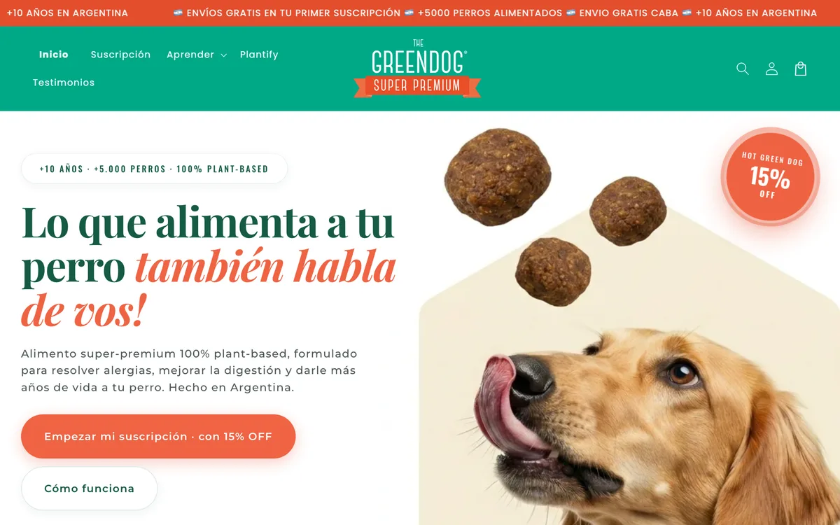 Green Dog Pet Food